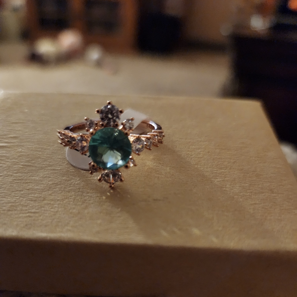 Aquamarine Ring